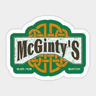 McGinty's Irish Pub from Boondock Saints Sticker